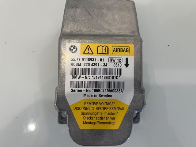 bontott BMW 5 E60 Légzsák Elektronika