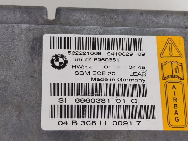 bontott BMW 5 E60 Légzsák Elektronika