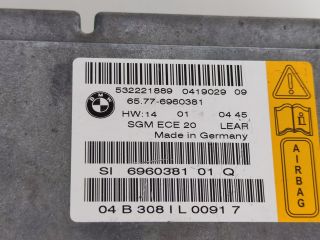 bontott BMW 5 E60 Légzsák Elektronika