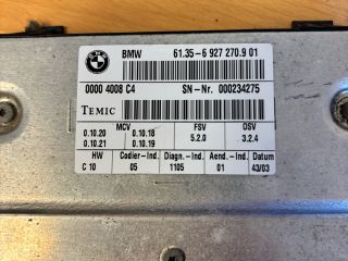 bontott BMW 5 E60 Ülés Elektronika