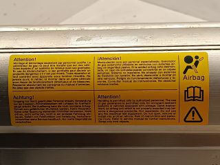 bontott BMW 5 E60 Utasoldali Légzsák