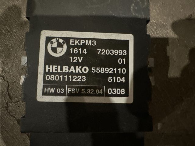 bontott BMW 5 E60 Üzemanyag Befecskendező Vezérlő