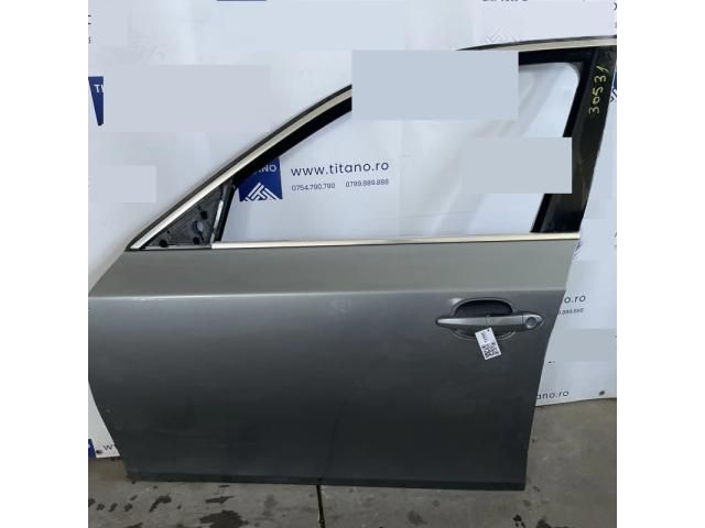 bontott BMW 5 E61 Bal első Ajtó (Üres lemez)