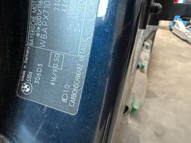 bontott BMW 5 E61 Bal első Ajtó (Üres lemez)