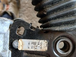 bontott BMW 5 E61 Bal első Biztonsági Öv Csat