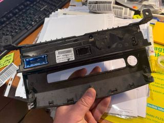 bontott BMW 5 E61 Fűtéskapcsoló (digit klímás)