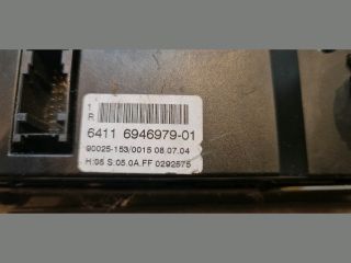 bontott BMW 5 E61 Fűtéskapcsoló (manuális klímás)