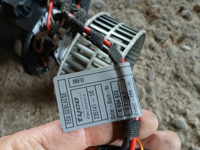 bontott BMW 5 E61 Fűtőmotor (Klímás)