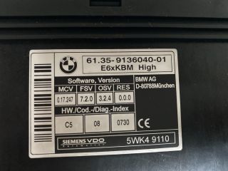 bontott BMW 5 E61 Gateway Elektronika