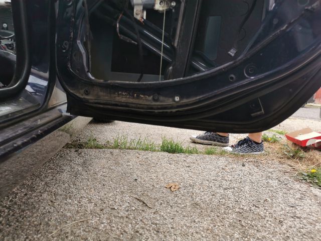 bontott BMW 5 E61 Jobb hátsó Ajtó (Üres lemez)