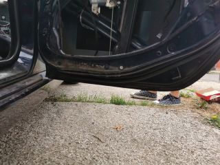 bontott BMW 5 E61 Jobb hátsó Ajtó (Üres lemez)