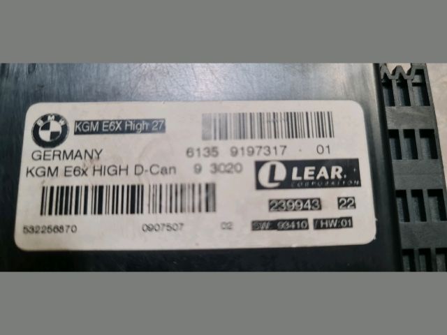 bontott BMW 5 E61 Komfort Elektronika