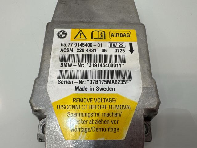 bontott BMW 5 E61 Légzsák Elektronika