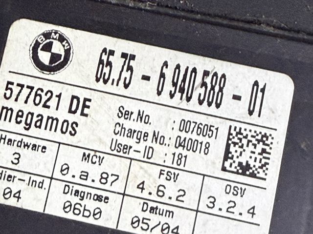 bontott BMW 5 E61 Riasztó Ultrahang Érzékelő