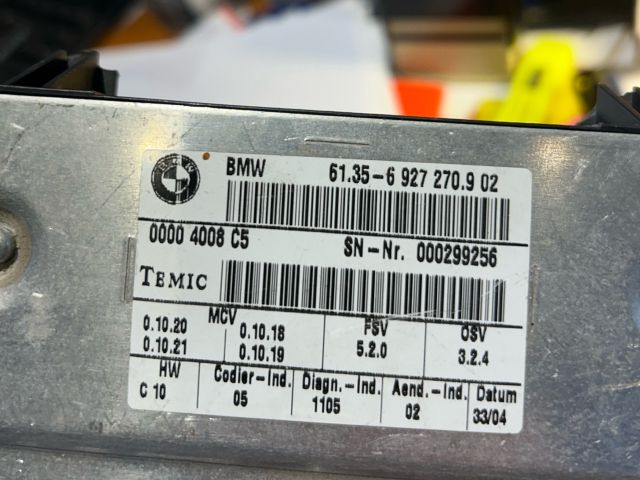 bontott BMW 5 E61 Ülés Elektronika