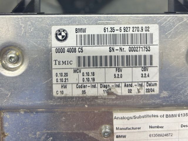 bontott BMW 5 E61 Ülés Elektronika