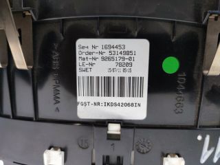 bontott BMW 5 F10 Kilométeróra