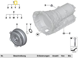 bontott BMW 5 F10 Automata Kuplung