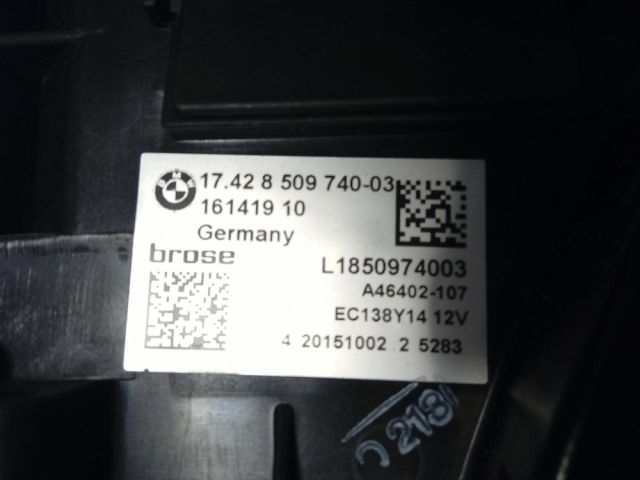 bontott BMW 5 F10 Hűtőventilátor