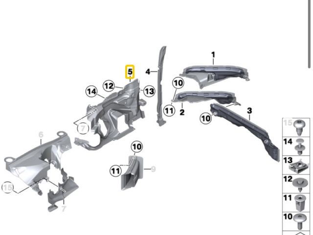 bontott BMW 5 F10 Jobb Féltengely Porvédő Lemez