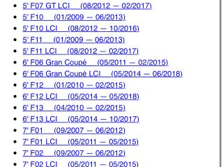 bontott BMW 5 F10 Klíma Cső
