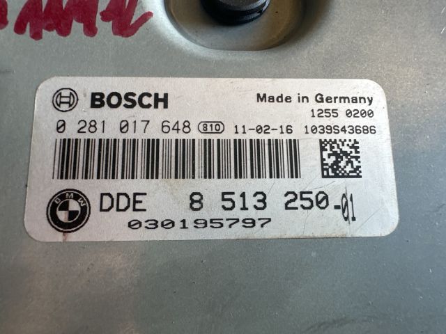 bontott BMW 5 F10 Motorvezérlő