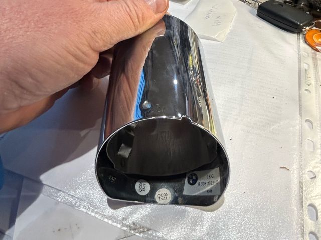 bontott BMW 5 F10 Hátsó Kipufogó Dob