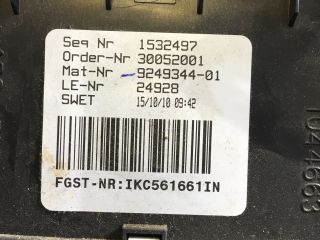 bontott BMW 5 F10 Kilométeróra