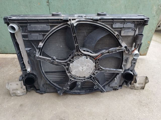 bontott BMW 5 F10 Hűtő Ventilátor(ok), Radiátor(ok) Szett