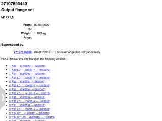 bontott BMW 5 F10 Osztómű