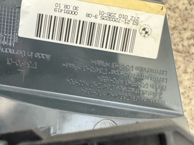 bontott BMW 5 F10 Bal Belső Hátsó Lámpa