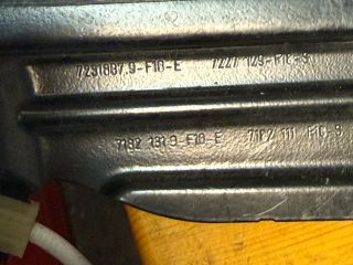 bontott BMW 5 F10 Bal első Ablakemelő Szerkezet (Elektromos)