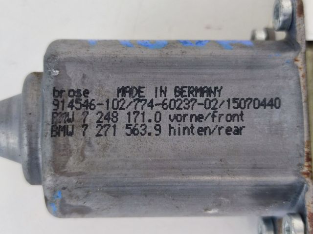 bontott BMW 5 F10 Bal hátsó Ablakemelő Motor