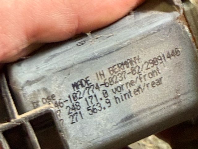 bontott BMW 5 F10 Bal hátsó Ablakemelő Szerkezet (Elektromos)