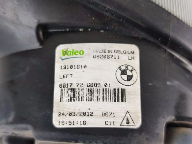 bontott BMW 5 F10 Bal Ködfényszóró