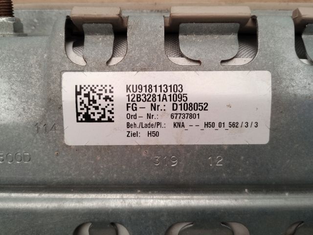 bontott BMW 5 F10 Bal Térdlégzsák