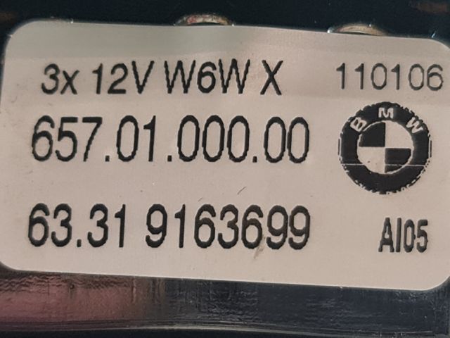 bontott BMW 5 F10 Beltér Világítás Első