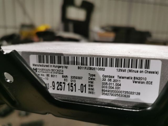 bontott BMW 5 F10 Bluetooth Elektronika