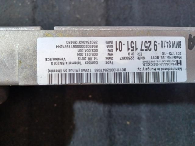 bontott BMW 5 F10 Bluetooth Elektronika