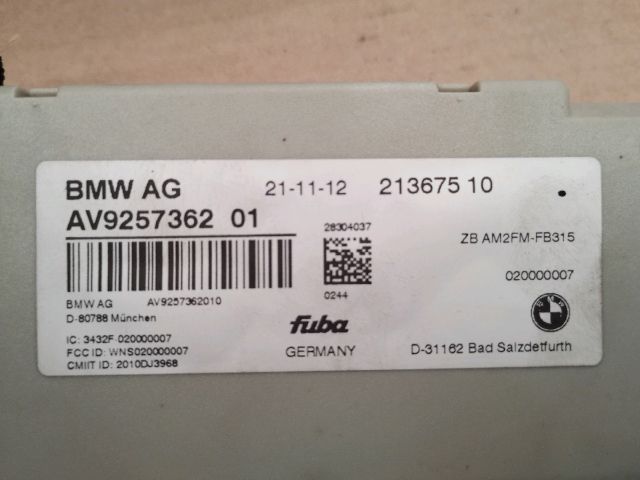 bontott BMW 5 F10 Elektronika (Magában)