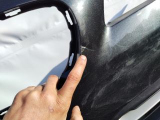 bontott BMW 5 F10 Első Lökhárító (Üresen)