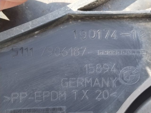 bontott BMW 5 F10 Első Lökhárító (Üresen)