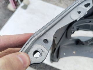 bontott BMW 5 F10 Első Lökhárító (Üresen)