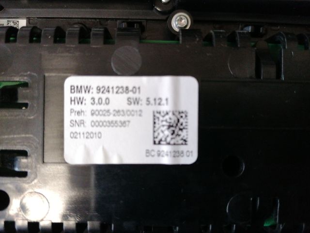 bontott BMW 5 F10 Fűtéskapcsoló (digit klímás)