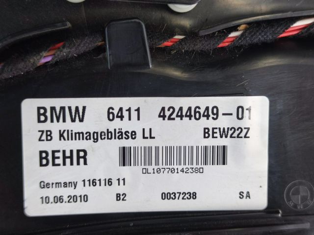 bontott BMW 5 F10 Fűtőmotor (Klímás)