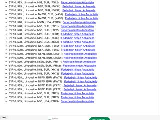 bontott BMW 5 F10 Hátsó Lengéscsillapító (Pozíciófüggetlen)