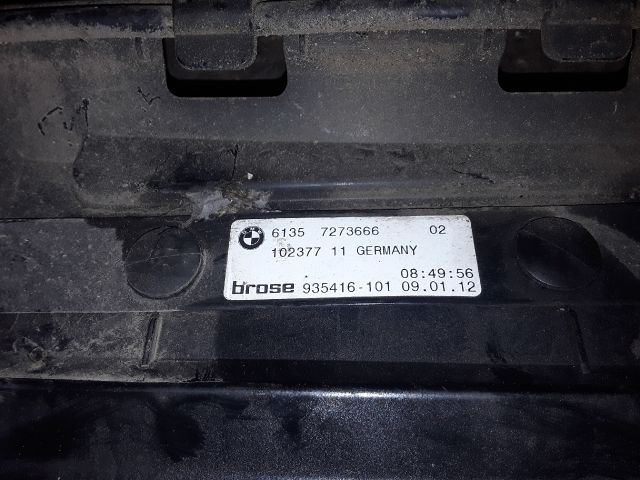 bontott BMW 5 F10 Hátsó Lökhárító Alsó (Műanyag)