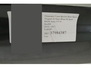 bontott BMW 5 F10 Hátsó Lökhárító Alsó (Műanyag)