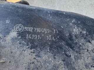 bontott BMW 5 F10 Hátsó Lökhárító Merevítő (Fém)