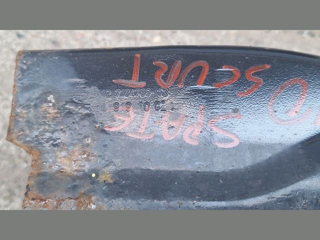 bontott BMW 5 F10 Hátsó Lökhárító Merevítő (Fém)